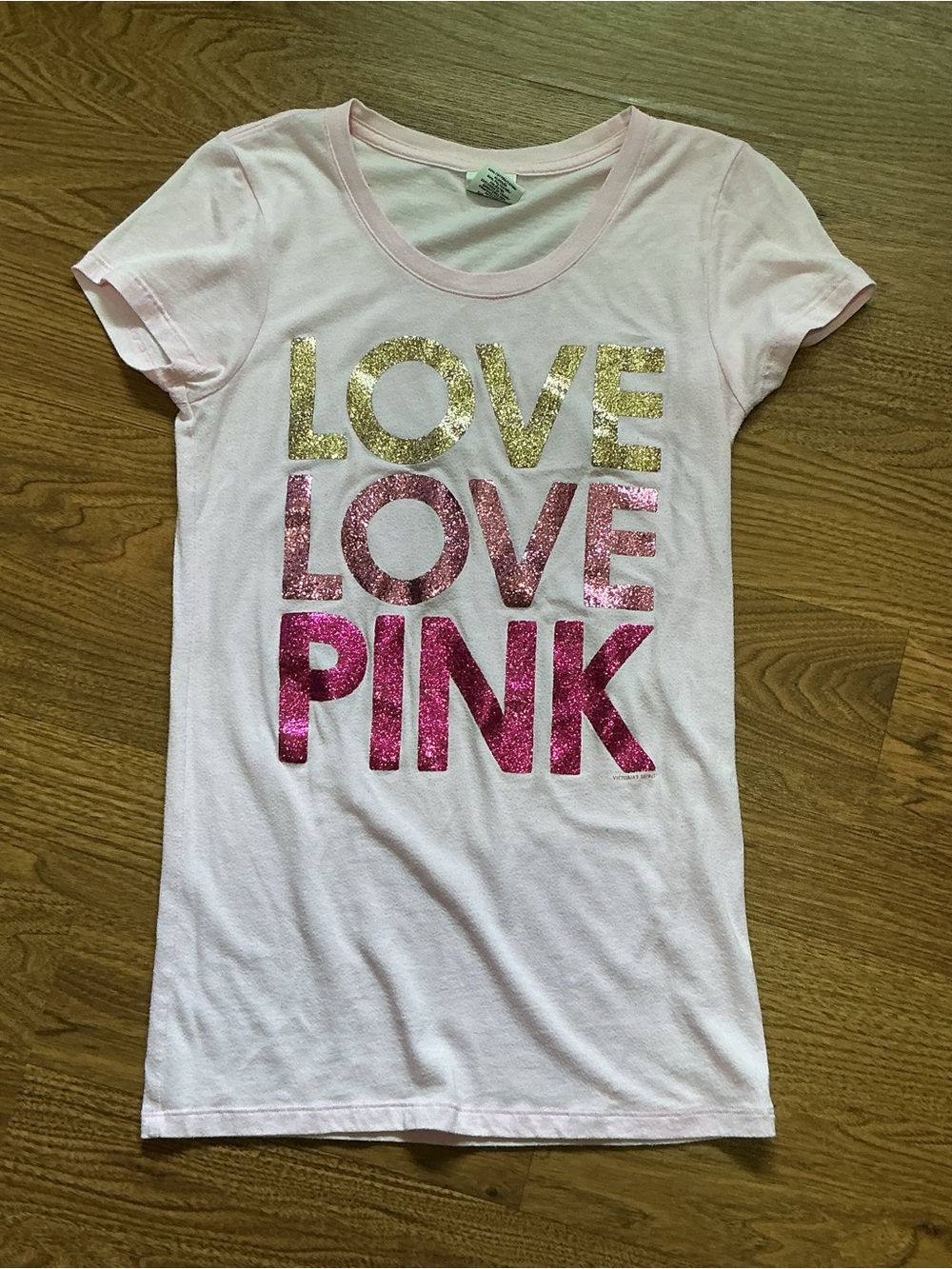 Victoria Secret “LOVE PINK' Short Sleeve Tee